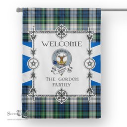 Gordon Dress Ancient Tartan Garden Flag Clan Badge Tartan Flag Scottish Tartan Garden Flag, Tartan House Flag, Tartan Flag, Crest Garden Flag, Garden Flag, Ireland Garden Flag, Family Crest, Custom Flag, Custom Garden Flag, Ireland Custom Flag, Clan Tartan Flags