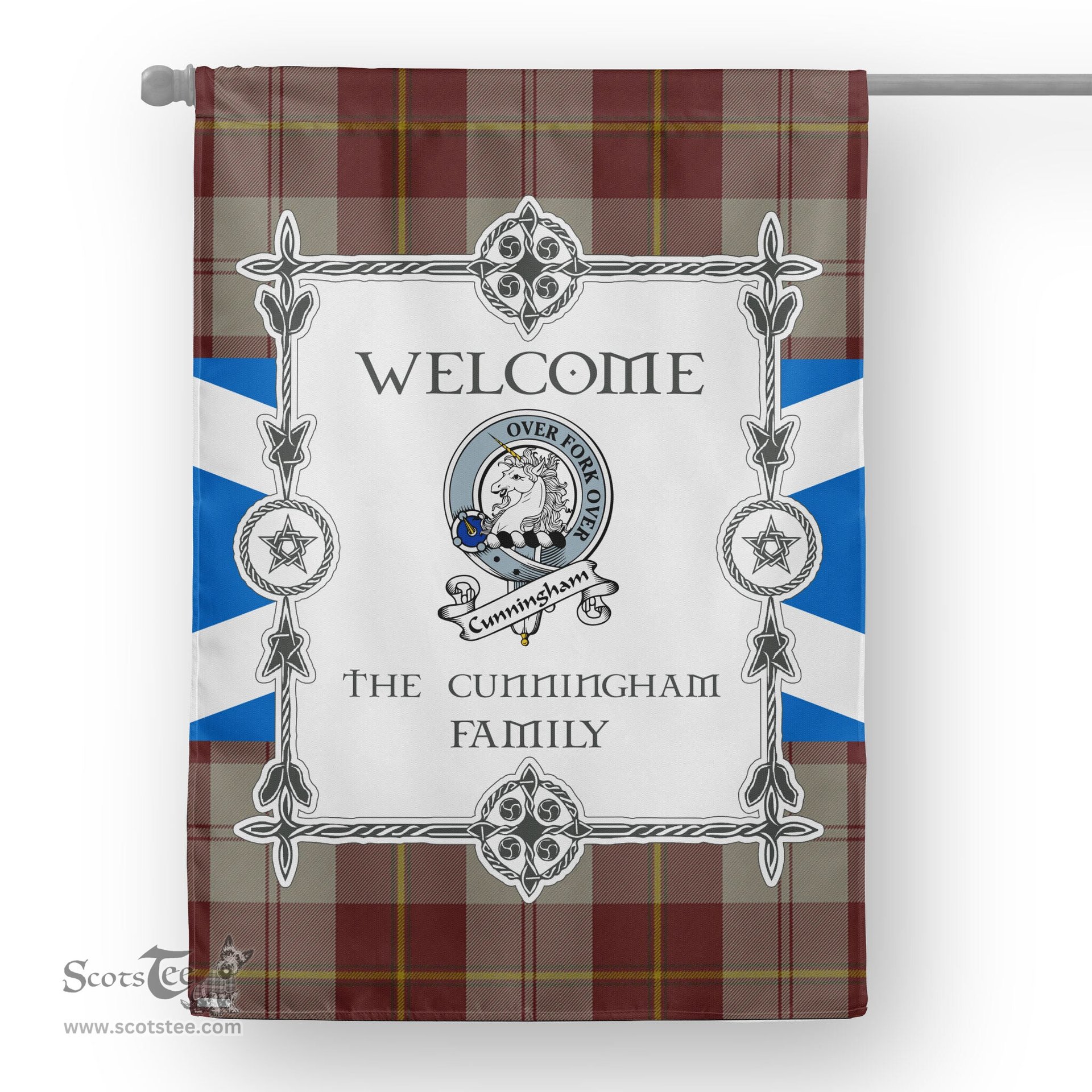 Scotstee Shop Cunningham Burgundy Dancers Tartan Garden Flag Clan Badge Tartan Flag Scottish Tartan House Flag, tartan garden flag, Tartan Flag, Crest Garden Flag, Garden Flag, Ireland Garden Flag, Family Crest, Custom Flag, Custom Garden Flag, Ireland Custom Flag, clan tartan flags