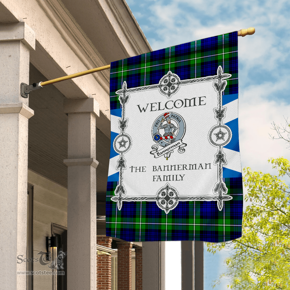 Scotstee Shop Bannerman Tartan Garden Flag Clan Badge Tartan Flag Scottish Tartan House Flag, tartan garden flag, Tartan Flag, Crest Garden Flag, Garden Flag, Ireland Garden Flag, Family Crest, Custom Flag, Custom Garden Flag, Ireland Custom Flag, clan tartan flags