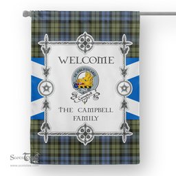 Scotstee Shop Campbell Faded Tartan Garden Flag Clan Badge Tartan Flag Scottish Tartan House Flag, tartan garden flag, Tartan Flag, Crest Garden Flag, Garden Flag, Ireland Garden Flag, Family Crest, Custom Flag, Custom Garden Flag, Ireland Custom Flag, clan tartan flags