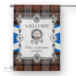 Scotstee Shop Clan Cameron Flag Cameron Of Erracht Weathered Tartan Garden Flag Clan Badge Tartan Flag Scottish Tartan House Flag, tartan garden flag, Tartan Flag, Crest Garden Flag, Garden Flag, Ireland Garden Flag, Family Crest, Custom Flag, Custom Garden Flag, Ireland Custom Flag, clan tartan flags