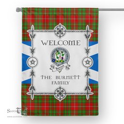 Scotstee Shop Burnett Tartan Garden Flag Clan Badge Tartan Flag Scottish Tartan House Flag, tartan garden flag, Tartan Flag, Crest Garden Flag, Garden Flag, Ireland Garden Flag, Family Crest, Custom Flag, Custom Garden Flag, Ireland Custom Flag, clan tartan flags