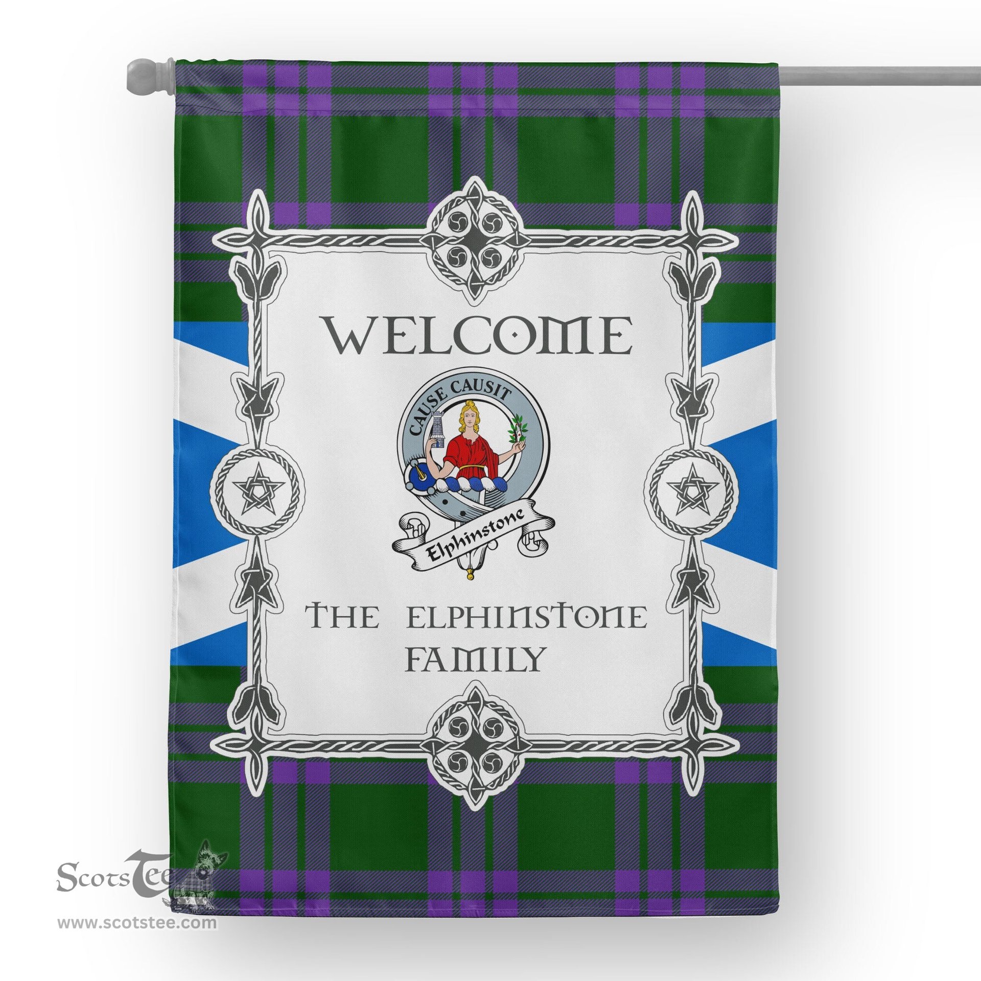 Elphinstone Tartan Garden Flag Clan Badge Tartan Flag Scottish Tartan Garden Flag, Tartan House Flag, Tartan Flag, Crest Garden Flag, Garden Flag, Ireland Garden Flag, Family Crest, Custom Flag, Custom Garden Flag, Ireland Custom Flag, Clan Tartan Flags