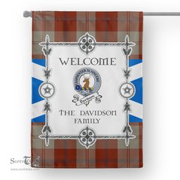 Scotstee Shop Davidson Dress Dancers Tartan Garden Flag Clan Badge Tartan Flag Scottish Tartan House Flag, tartan garden flag, Tartan Flag, Crest Garden Flag, Garden Flag, Ireland Garden Flag, Family Crest, Custom Flag, Custom Garden Flag, Ireland Custom Flag, clan tartan flags