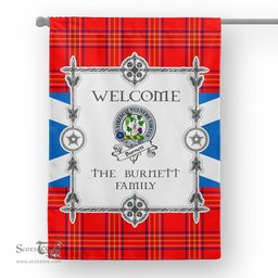 Scotstee Shop Burnett Modern Tartan Garden Flag Clan Badge Tartan Flag Scottish Tartan House Flag, tartan garden flag, Tartan Flag, Crest Garden Flag, Garden Flag, Ireland Garden Flag, Family Crest, Custom Flag, Custom Garden Flag, Ireland Custom Flag, clan tartan flags