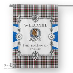Scotstee Shop Borthwick Tartan Garden Flag Clan Badge Tartan Flag Scottish Tartan House Flag, tartan garden flag, Tartan Flag, Crest Garden Flag, Garden Flag, Ireland Garden Flag, Family Crest, Custom Flag, Custom Garden Flag, Ireland Custom Flag, clan tartan flags