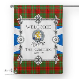 Scotstee Shop Cumming Tartan Garden Flag Clan Badge Tartan Flag Scottish Tartan House Flag, tartan garden flag, Tartan Flag, Crest Garden Flag, Garden Flag, Ireland Garden Flag, Family Crest, Custom Flag, Custom Garden Flag, Ireland Custom Flag, clan tartan flags