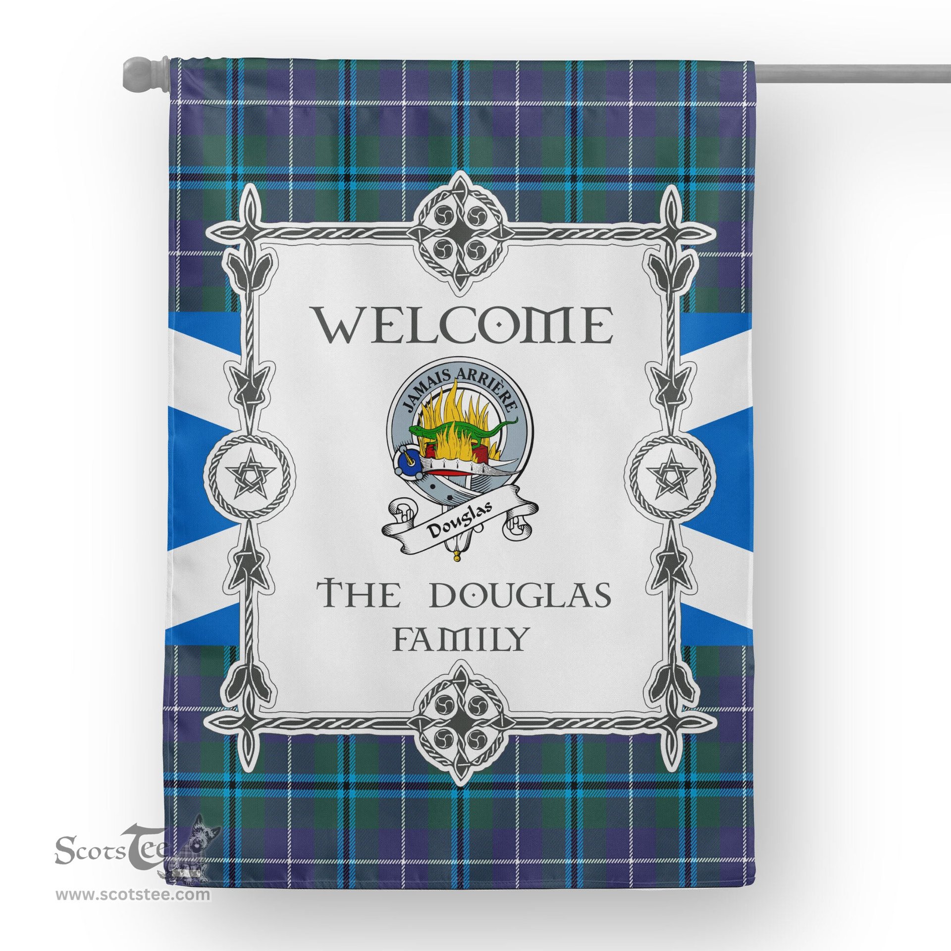 Scotstee Shop Douglas Flag Douglas Modern Tartan Garden Flag Clan Badge Tartan Flag Scottish Tartan House Flag, tartan garden flag, Tartan Flag, Crest Garden Flag, Garden Flag, Ireland Garden Flag, Family Crest, Custom Flag, Custom Garden Flag, Ireland Custom Flag, clan tartan flags