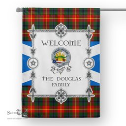 Scotstee Shop Douglas Flag Douglas Of Roxburgh Tartan Garden Flag Clan Badge Tartan Flag Scottish Tartan House Flag, tartan garden flag, Tartan Flag, Crest Garden Flag, Garden Flag, Ireland Garden Flag, Family Crest, Custom Flag, Custom Garden Flag, Ireland Custom Flag, clan tartan flags