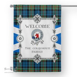 Scotstee Shop Colquhoun Ancient Tartan Garden Flag Clan Badge Tartan Flag Scottish Tartan House Flag, tartan garden flag, Tartan Flag, Crest Garden Flag, Garden Flag, Ireland Garden Flag, Family Crest, Custom Flag, Custom Garden Flag, Ireland Custom Flag, clan tartan flags