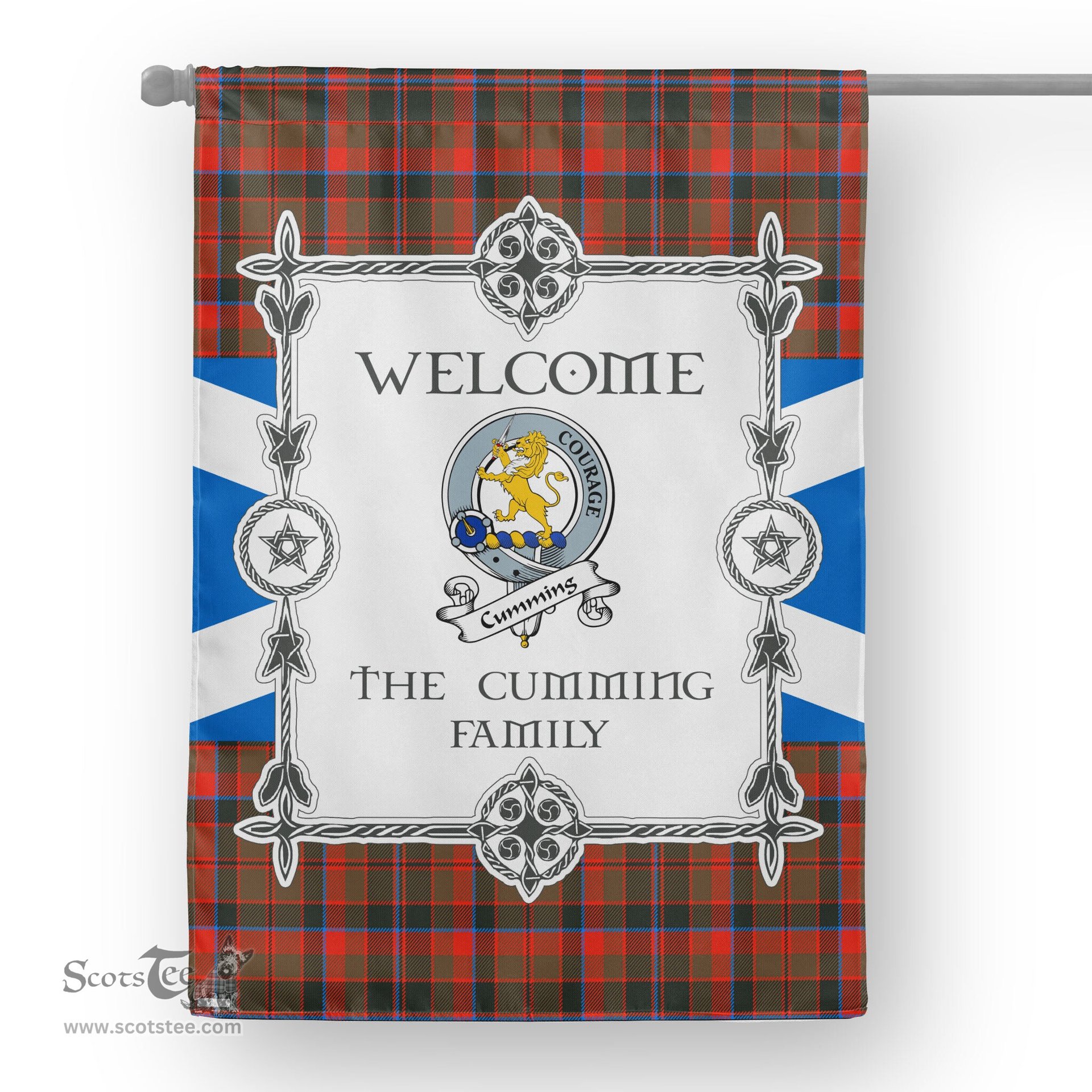 Scotstee Shop Cumming Hunting Weathered Tartan Garden Flag Clan Badge Tartan Flag Scottish Tartan House Flag, tartan garden flag, Tartan Flag, Crest Garden Flag, Garden Flag, Ireland Garden Flag, Family Crest, Custom Flag, Custom Garden Flag, Ireland Custom Flag, clan tartan flags