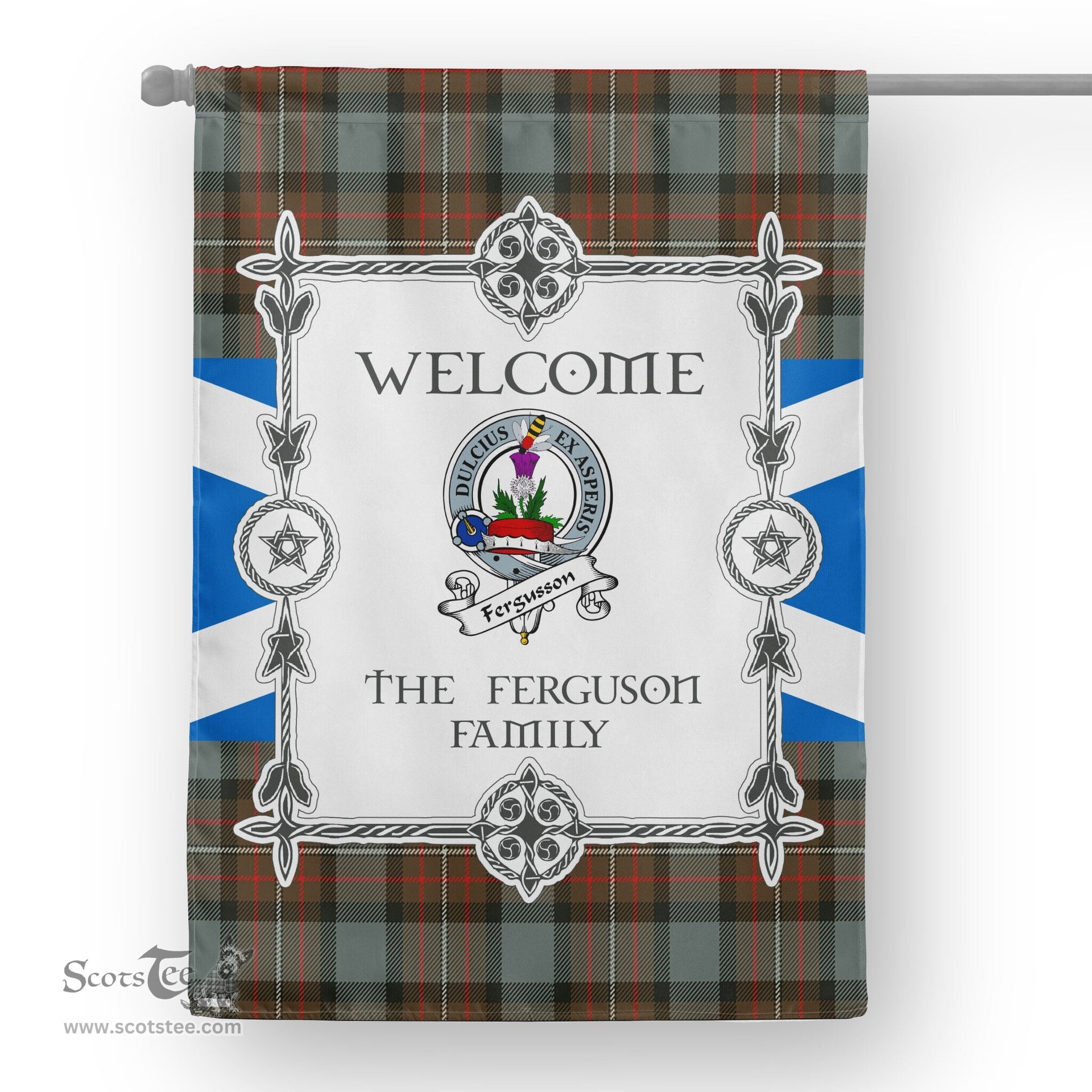 Ferguson Weathered Tartan Garden Flag Clan Badge Tartan Flag Scottish Tartan Garden Flag, Tartan House Flag, Tartan Flag, Crest Garden Flag, Garden Flag, Ireland Garden Flag, Family Crest, Custom Flag, Custom Garden Flag, Ireland Custom Flag, Clan Tartan Flags