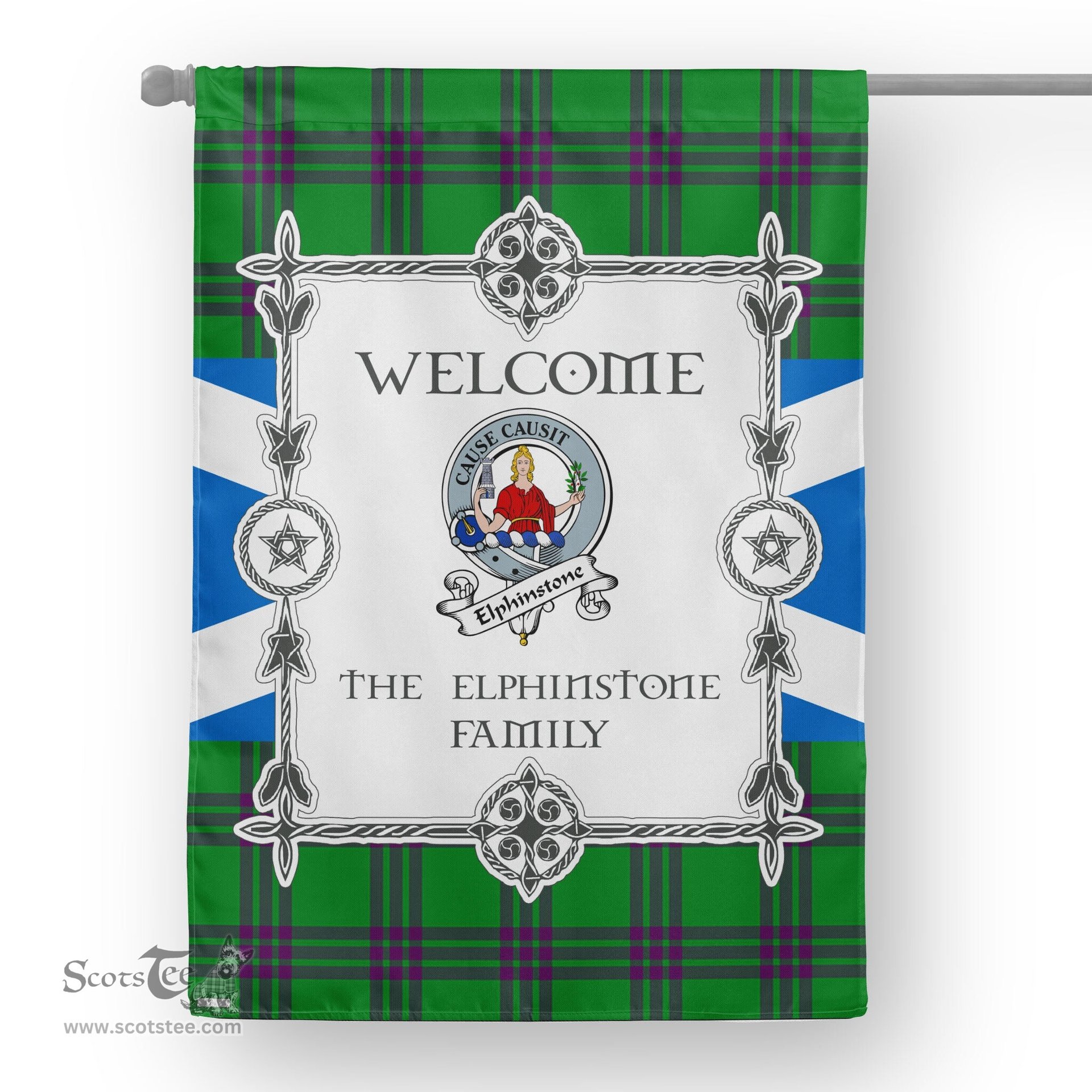 Elphinstone Hunting Tartan Garden Flag Clan Badge Tartan Flag Scottish Tartan Garden Flag, Tartan House Flag, Tartan Flag, Crest Garden Flag, Garden Flag, Ireland Garden Flag, Family Crest, Custom Flag, Custom Garden Flag, Ireland Custom Flag, Clan Tartan Flags