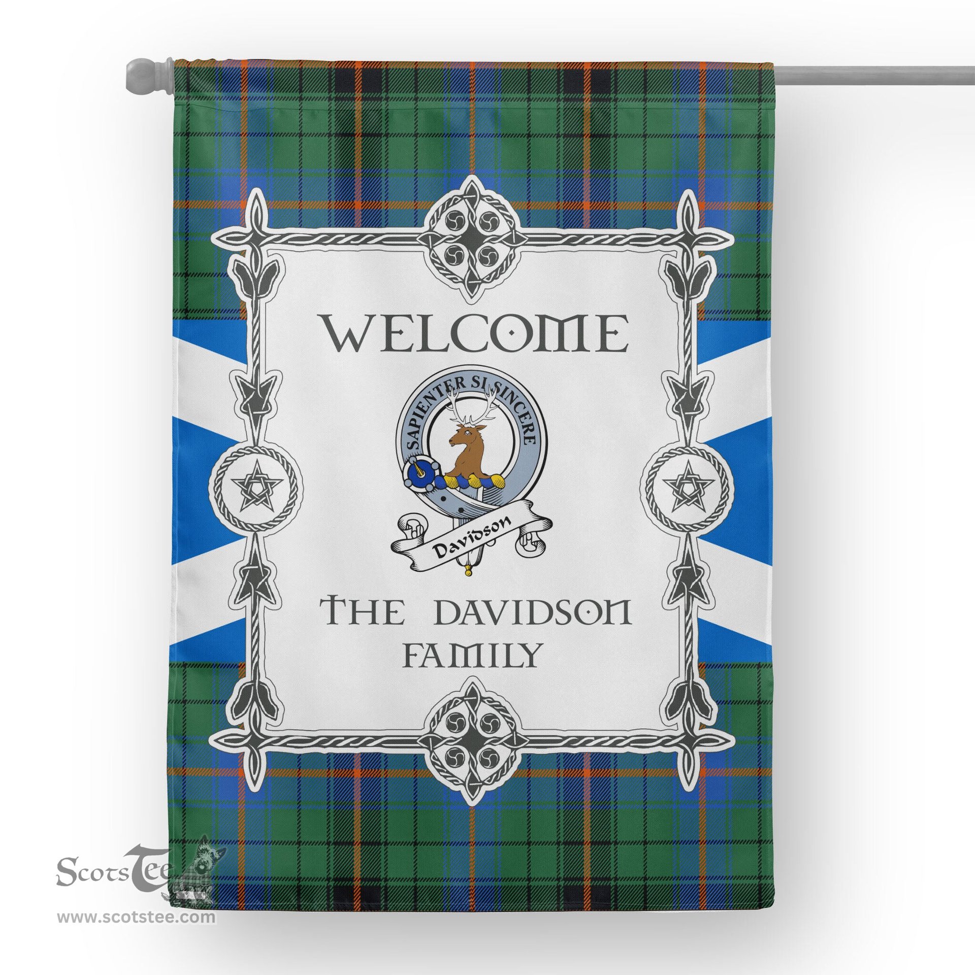 Scotstee Shop Davidson Ancient Tartan Garden Flag Clan Badge Tartan Flag Scottish Tartan House Flag, tartan garden flag, Tartan Flag, Crest Garden Flag, Garden Flag, Ireland Garden Flag, Family Crest, Custom Flag, Custom Garden Flag, Ireland Custom Flag, clan tartan flags