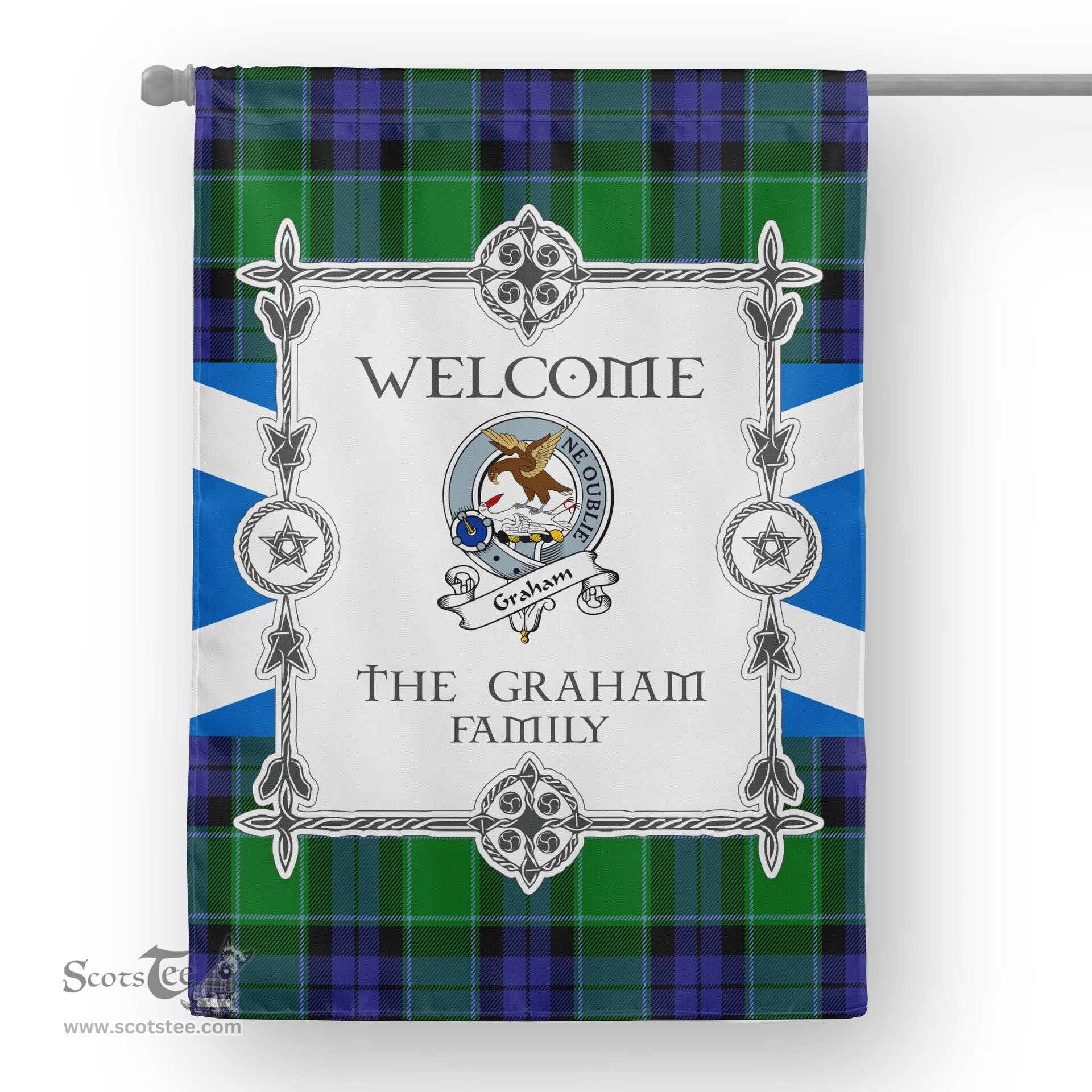 Graham Of Menteith Modern Tartan Garden Flag Clan Badge Tartan Flag Scottish Tartan Garden Flag, Tartan House Flag, Tartan Flag, Crest Garden Flag, Garden Flag, Ireland Garden Flag, Family Crest, Custom Flag, Custom Garden Flag, Ireland Custom Flag, Clan Tartan Flags