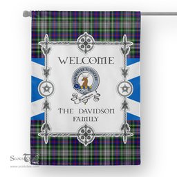 Scotstee Shop Davidson Of Tulloch Dress Tartan Garden Flag Clan Badge Tartan Flag Scottish Tartan House Flag, tartan garden flag, Tartan Flag, Crest Garden Flag, Garden Flag, Ireland Garden Flag, Family Crest, Custom Flag, Custom Garden Flag, Ireland Custom Flag, clan tartan flags