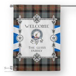 Gunn Weathered Tartan Garden Flag Clan Badge Tartan Flag Scottish Tartan Garden Flag, Tartan House Flag, Tartan Flag, Crest Garden Flag, Garden Flag, Ireland Garden Flag, Family Crest, Custom Flag, Custom Garden Flag, Ireland Custom Flag, Clan Tartan Flags