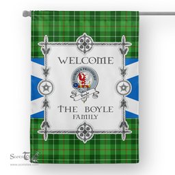 Scotstee Shop Boyle Tartan Garden Flag Clan Badge Tartan Flag Scottish Tartan House Flag, tartan garden flag, Tartan Flag, Crest Garden Flag, Garden Flag, Ireland Garden Flag, Family Crest, Custom Flag, Custom Garden Flag, Ireland Custom Flag, clan tartan flags