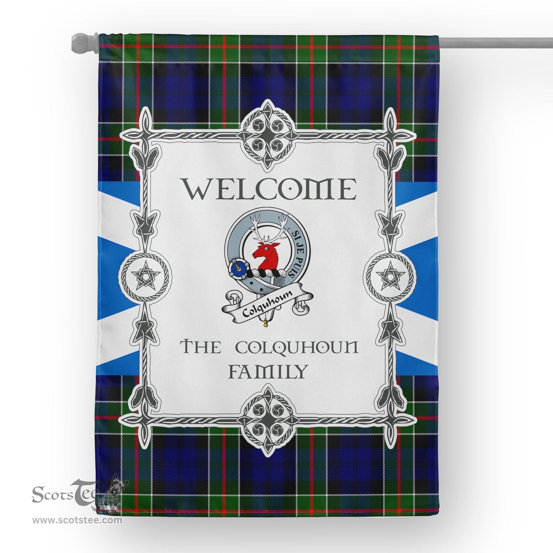 Scotstee Shop Colquhoun Modern Tartan Garden Flag Clan Badge Tartan Flag Scottish Tartan House Flag, tartan garden flag, Tartan Flag, Crest Garden Flag, Garden Flag, Ireland Garden Flag, Family Crest, Custom Flag, Custom Garden Flag, Ireland Custom Flag, clan tartan flags