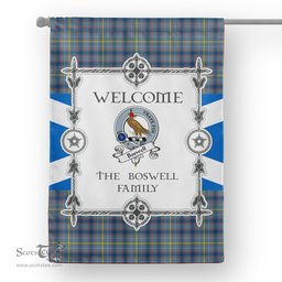 Scotstee Shop Boswell Tartan Garden Flag Clan Badge Tartan Flag Scottish Tartan House Flag, tartan garden flag, Tartan Flag, Crest Garden Flag, Garden Flag, Ireland Garden Flag, Family Crest, Custom Flag, Custom Garden Flag, Ireland Custom Flag, clan tartan flags