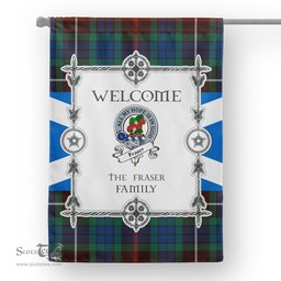 Fraser Hunting Ancient Tartan Garden Flag Clan Badge Tartan Flag Scottish Tartan Garden Flag, Tartan House Flag, Tartan Flag, Crest Garden Flag, Garden Flag, Ireland Garden Flag, Family Crest, Custom Flag, Custom Garden Flag, Ireland Custom Flag, Clan Tartan Flags