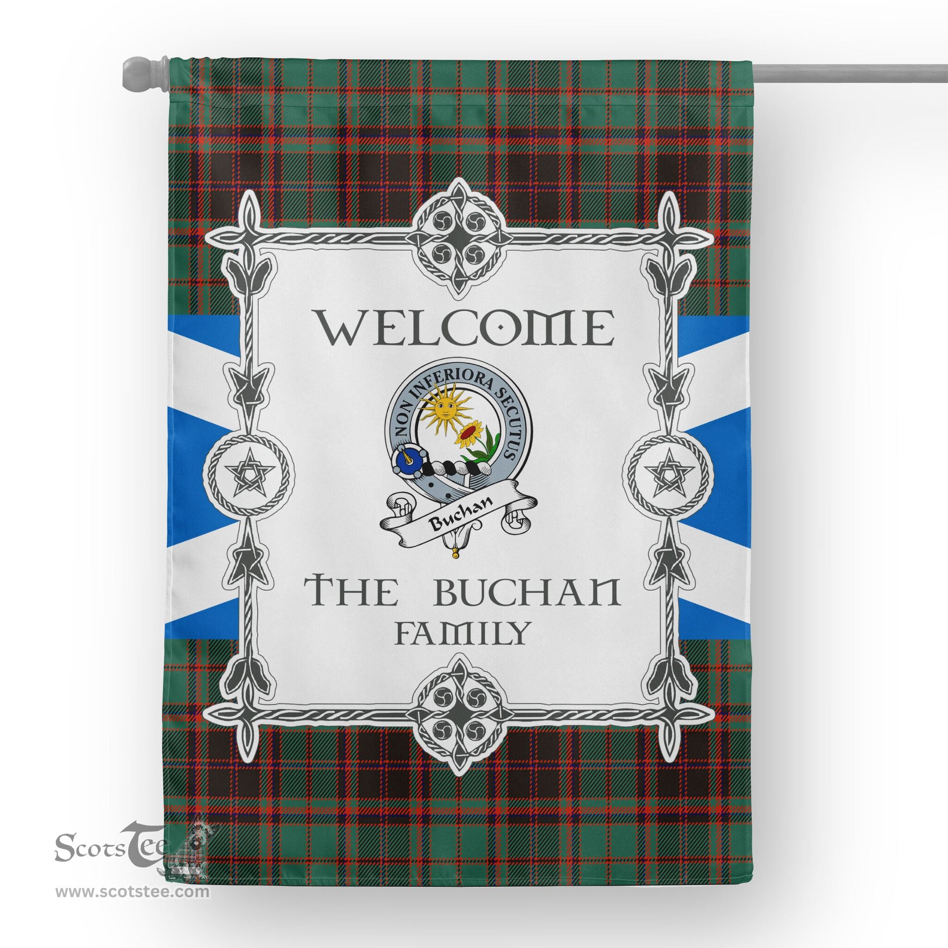 Scotstee Shop Buchan Ancient Tartan Garden Flag Clan Badge Tartan Flag Scottish Tartan House Flag, tartan garden flag, Tartan Flag, Crest Garden Flag, Garden Flag, Ireland Garden Flag, Family Crest, Custom Flag, Custom Garden Flag, Ireland Custom Flag, clan tartan flags