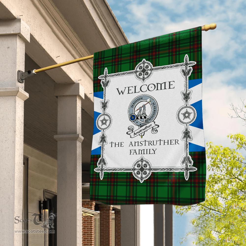 Scotstee Shop Anstruther Hunting Tartan Garden Flag Clan Badge Tartan Flag Scottish Tartan House Flag, tartan garden flag, Tartan Flag, Crest Garden Flag, Garden Flag, Ireland Garden Flag, Family Crest, Custom Flag, Custom Garden Flag, Ireland Custom Flag, clan tartan flags