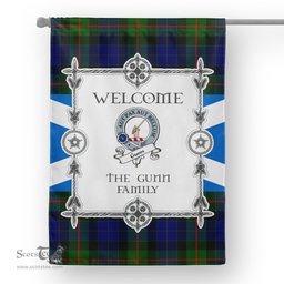 Gunn Modern Tartan Garden Flag Clan Badge Tartan Flag Scottish Tartan Garden Flag, Tartan House Flag, Tartan Flag, Crest Garden Flag, Garden Flag, Ireland Garden Flag, Family Crest, Custom Flag, Custom Garden Flag, Ireland Custom Flag, Clan Tartan Flags