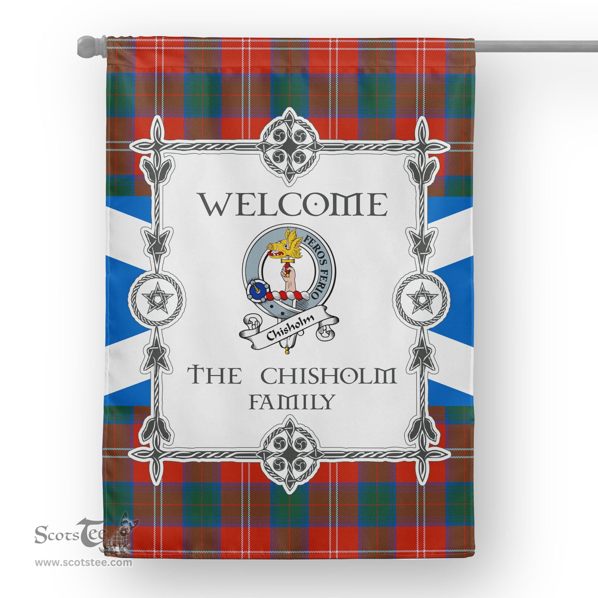 Scotstee Shop Chisholm Ancient Tartan Garden Flag Clan Badge Tartan Flag Scottish Tartan House Flag, tartan garden flag, Tartan Flag, Crest Garden Flag, Garden Flag, Ireland Garden Flag, Family Crest, Custom Flag, Custom Garden Flag, Ireland Custom Flag, clan tartan flags