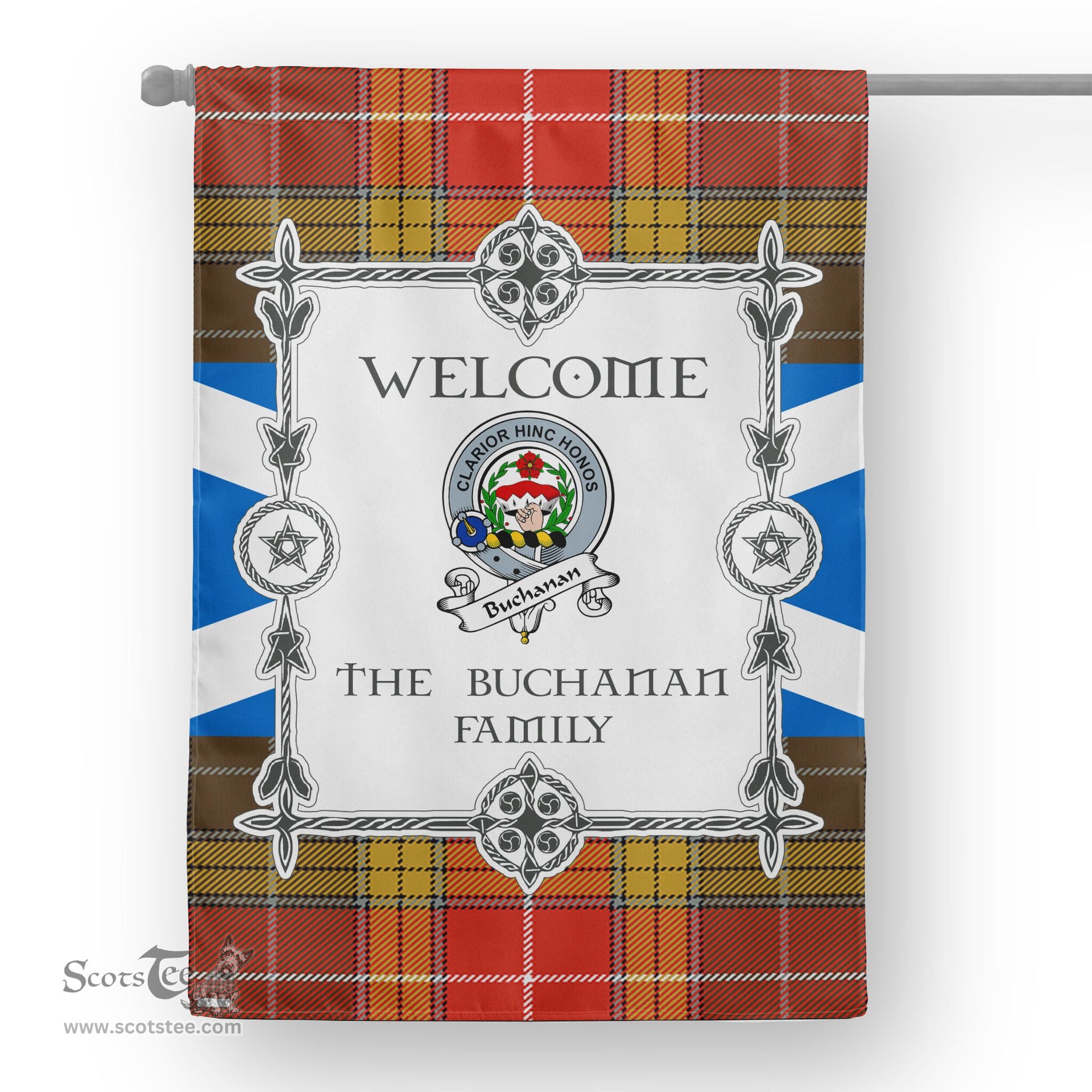 Scotstee Shop Buchanan Old Set Weathered Tartan Garden Flag Clan Badge Tartan Flag Scottish Tartan House Flag, tartan garden flag, Tartan Flag, Crest Garden Flag, Garden Flag, Ireland Garden Flag, Family Crest, Custom Flag, Custom Garden Flag, Ireland Custom Flag, clan tartan flags