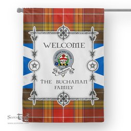 Scotstee Shop Buchanan Old Set Weathered Tartan Garden Flag Clan Badge Tartan Flag Scottish Tartan House Flag, tartan garden flag, Tartan Flag, Crest Garden Flag, Garden Flag, Ireland Garden Flag, Family Crest, Custom Flag, Custom Garden Flag, Ireland Custom Flag, clan tartan flags