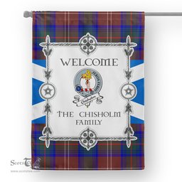 Scotstee Shop Chisholm Hunting Modern Tartan Garden Flag Clan Badge Tartan Flag Scottish Tartan House Flag, tartan garden flag, Tartan Flag, Crest Garden Flag, Garden Flag, Ireland Garden Flag, Family Crest, Custom Flag, Custom Garden Flag, Ireland Custom Flag, clan tartan flags