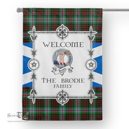Scotstee Shop Brodie Tartan Garden Flag Clan Badge Tartan Flag Scottish Tartan House Flag, tartan garden flag, Tartan Flag, Crest Garden Flag, Garden Flag, Ireland Garden Flag, Family Crest, Custom Flag, Custom Garden Flag, Ireland Custom Flag, clan tartan flags