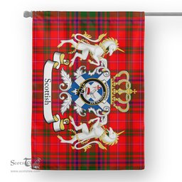 Scotstee Shop Tartan House Flag - MacDougall Tartan Flag Clan Badge With Lion Scottish, Tartan Garden Flag, Tartan Flag, Tartan House Flag, Plaid Flag, Christmas Plaid Flag