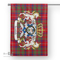 Scotstee Shop Tartan House Flag - Shaw Of Sauchie Tartan Flag Clan Badge With Lion Scottish, Tartan Garden Flag, Tartan Flag, Tartan House Flag, Plaid Flag, Christmas Plaid Flag