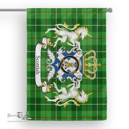 Scotstee Shop Tartan House Flag - Galloway Tartan Flag Clan Badge With Lion Scottish, Tartan Garden Flag, Tartan Flag, Tartan House Flag, Plaid Flag, Christmas Plaid Flag