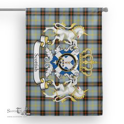Scotstee Shop Tartan House Flag - Bell Tartan Flag Clan Badge With Lion Scottish, Tartan Garden Flag, Tartan Flag, Tartan House Flag, Plaid Flag, Christmas Plaid Flag