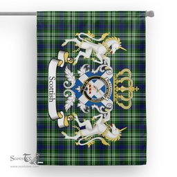 Scotstee Shop Tartan House Flag - Blackadder Tartan Flag Clan Badge With Lion Scottish, Tartan Garden Flag, Tartan Flag, Tartan House Flag, Plaid Flag, Christmas Plaid Flag
