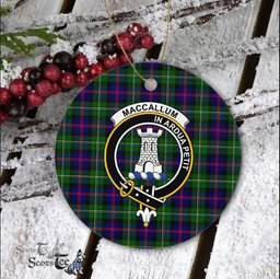 Malcolm Scottish Clan Plaid Ornament Gift. Christmas Tree Ornament Malcolm Clan Tartan Ornament Great Christmas Ornaments Gift - Scotstee Shop