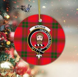 MacNab Scottish Clan Plaid Ornament Gift. Christmas Tree Ornament MacNab Clan Tartan Ornament Great Christmas Ornaments Gift - Scotstee Shop