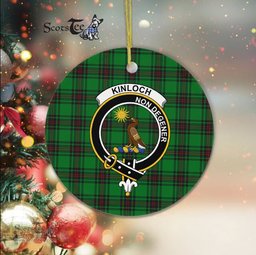 Kinloch Scottish Clan Plaid Ornament Gift. Christmas Tree Ornament Kinloch Clan Tartan Ornament Great Christmas Ornaments Gift - Scotstee Shop