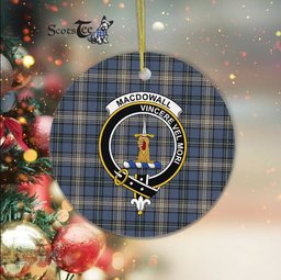 MacDowall Scottish Clan Plaid Ornament Gift. Christmas Tree Ornament MacDowall Clan Tartan Ornament Great Christmas Ornaments Gift - Scotstee Shop
