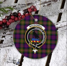 MacDonell of Glengarry Scottish Clan Plaid Ornament Gift. Christmas Tree Ornament MacDonell of Glengarry Clan Tartan Ornament Great Christmas Ornaments Gift - Scotstee Shop