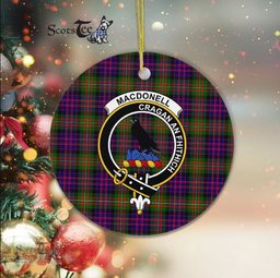 MacDonell of Glengarry Scottish Clan Plaid Ornament Gift. Christmas Tree Ornament MacDonell of Glengarry Clan Tartan Ornament Great Christmas Ornaments Gift - Scotstee Shop