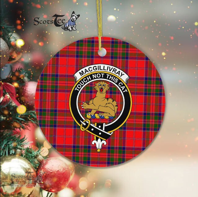 MacGillivray Scottish Clan Plaid Ornament Gift. Christmas Tree Ornament MacGillivray Clan Tartan Ornament Great Christmas Ornaments Gift - Scotstee Shop