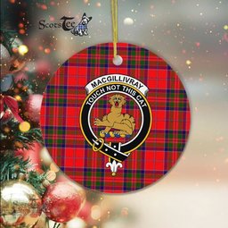 MacGillivray Scottish Clan Plaid Ornament Gift. Christmas Tree Ornament MacGillivray Clan Tartan Ornament Great Christmas Ornaments Gift - Scotstee Shop