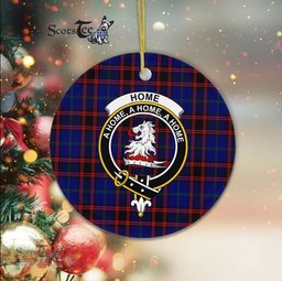 Home Scottish Clan Plaid Ornament Gift. Christmas Tree Ornament Home Clan Tartan Ornament Great Christmas Ornaments Gift - Scotstee Shop