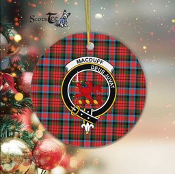MacDuff Scottish Clan Plaid Ornament Gift. Christmas Tree Ornament MacDuff Clan Tartan Ornament Great Christmas Ornaments Gift - Scotstee Shop