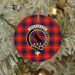 Abernethy Scottish Clan Plaid Ornament Gift. Christmas Tree Ornament Abernethy Clan Tartan Ornament Great Christmas Ornaments Gift - Scotstee Shop