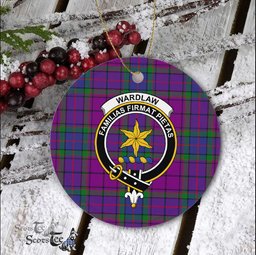 Scotstee Shop - Wardlaw Scottish Clan Plaid Ornament Gift. Christmas Tree Ornament Wardlaw Clan Tartan Ornament Great Christmas Ornaments Gift